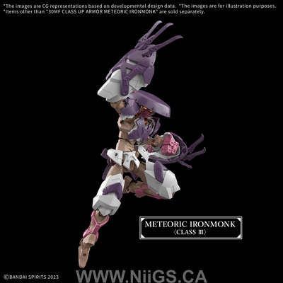 BANDAI HOBBY 30MF CLASS UP ARMOR METEORIC IRONMONK