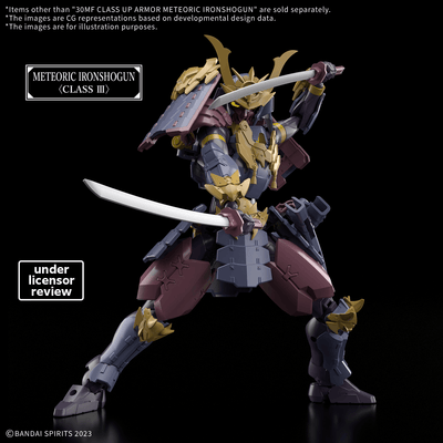 BANDAI HOBBY 30MF CLASS UP ARMOR METEORIC IRONSHOGUN