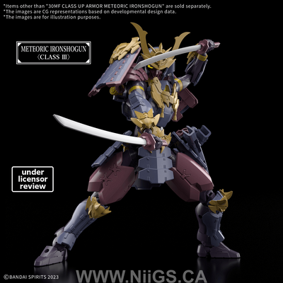 BANDAI HOBBY 30MF CLASS UP ARMOR METEORIC IRONSHOGUN