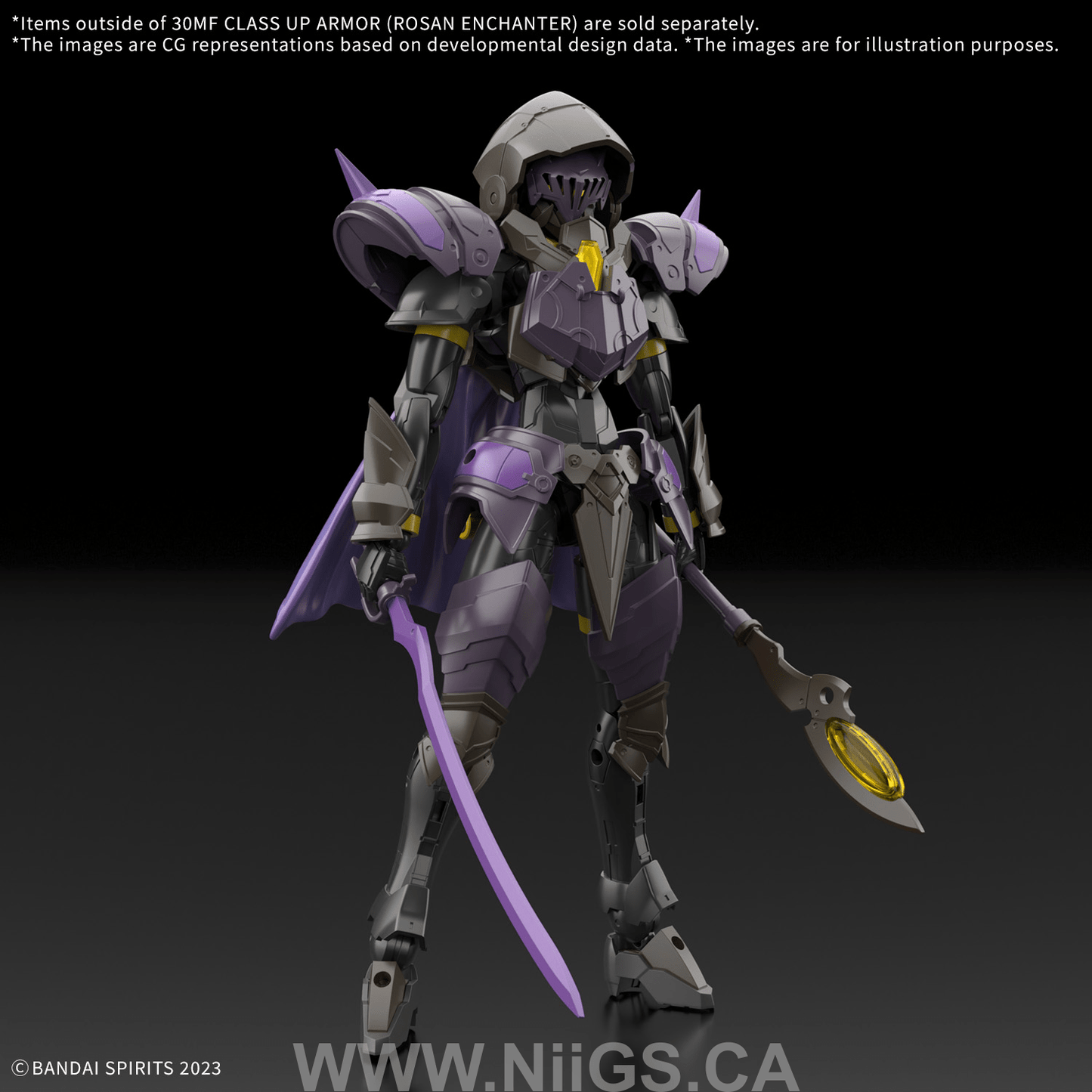 BANDAI HOBBY 30MF CLASS UP ARMOR (ROSAN ENCHANTER)