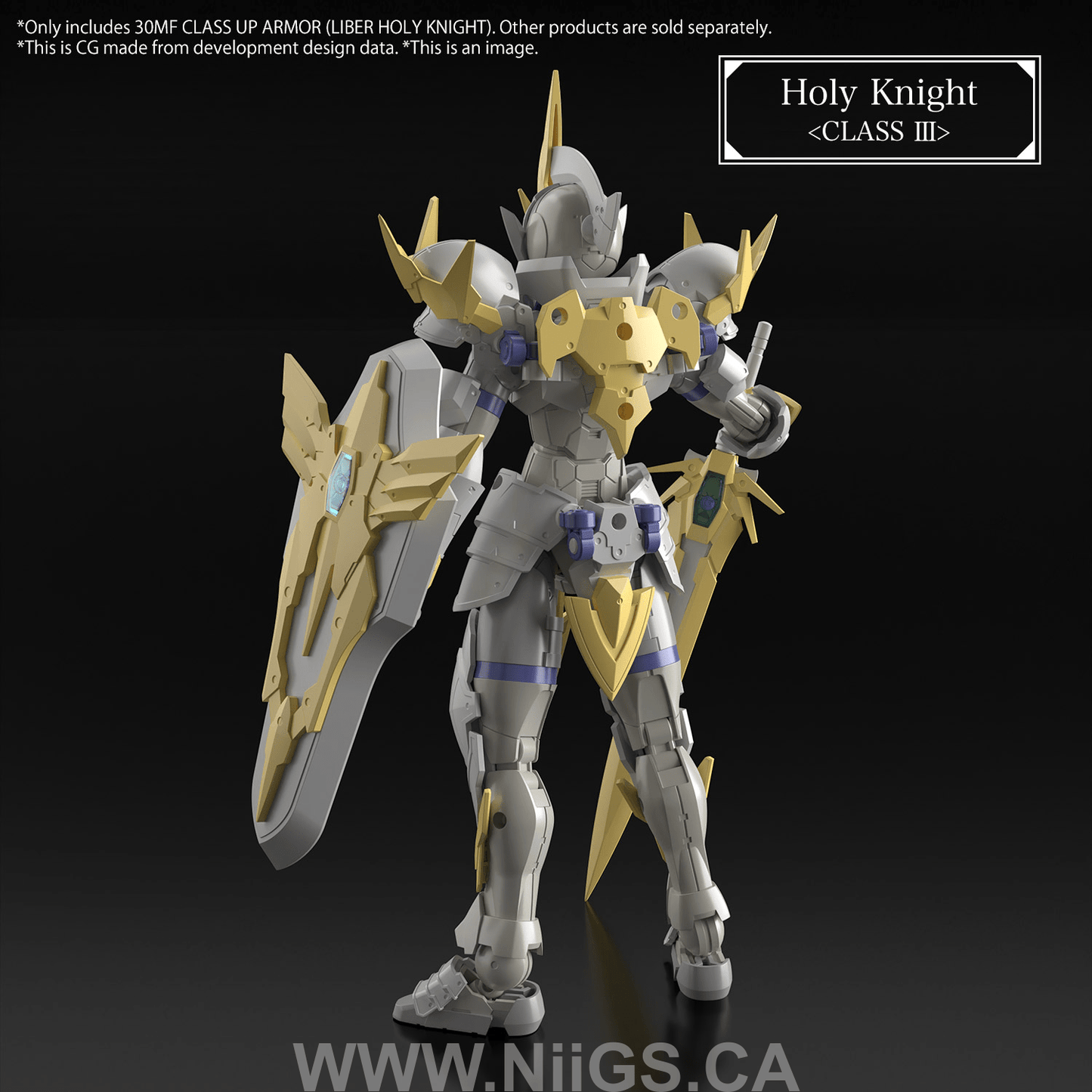 BANDAI Hobby 30MF CLASS UP ARMOR (LIBER HOLY KNIGHT)