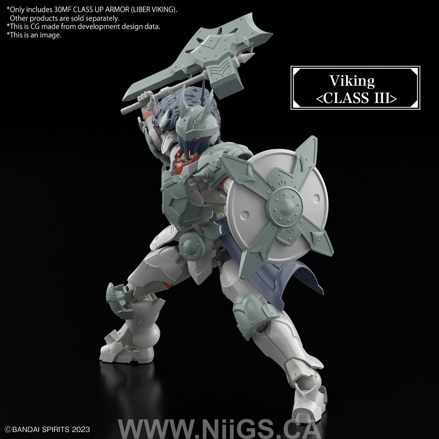 BANDAI Hobby 30MF CLASS UP ARMOR (LIBER VIKING)