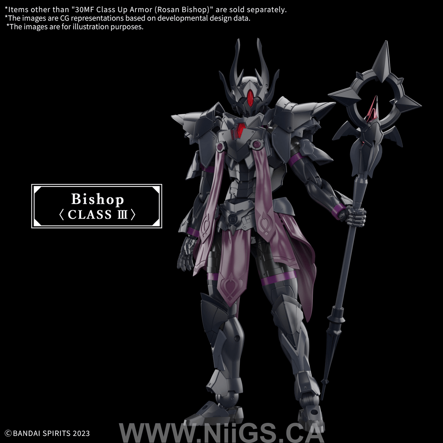 BANDAI HOBBY 30MF CLASS UP ARMOR (ROSAN BISHOP)