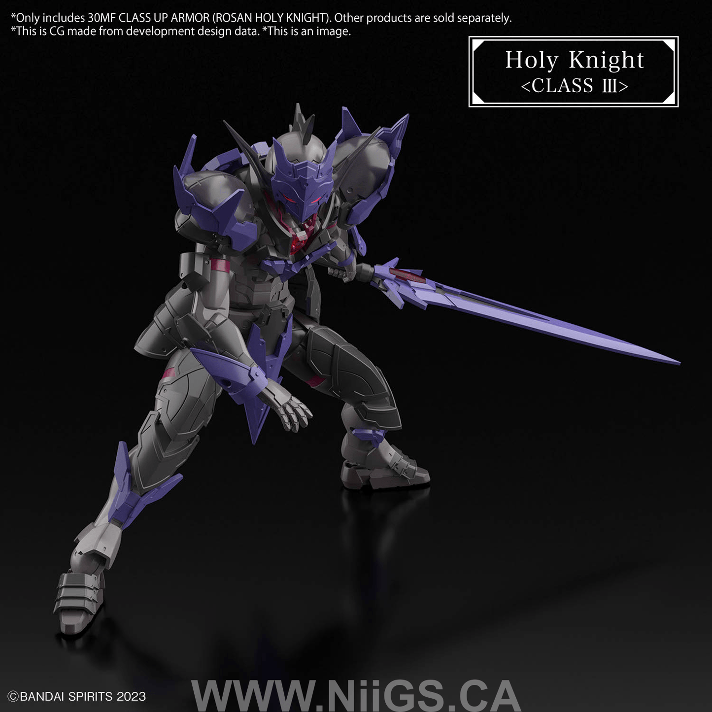 BANDAI Hobby 30MF CLASS UP ARMOR (ROSAN HOLY KNIGHT)