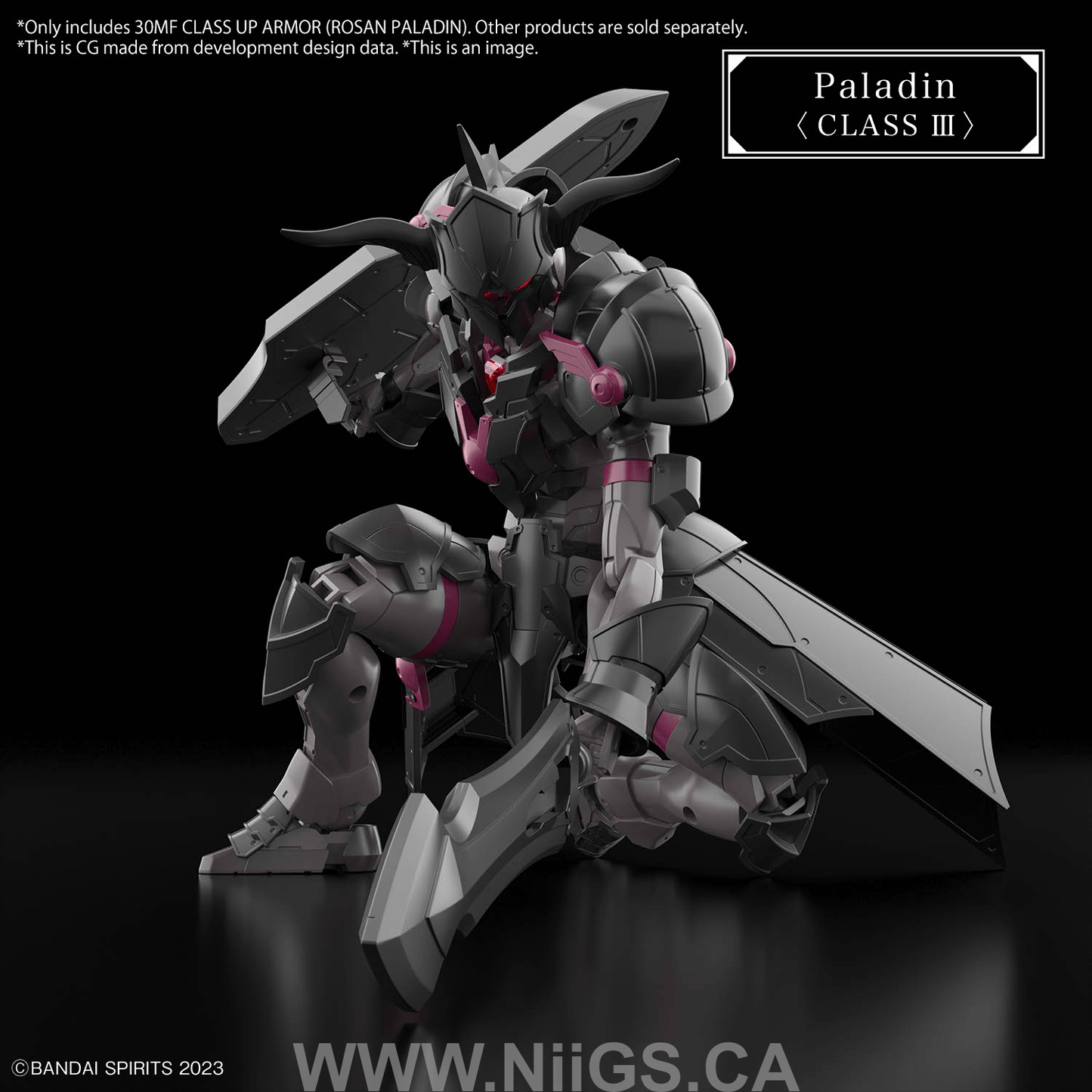 BANDAI Hobby 30MF CLASS UP ARMOR (ROSAN PALADIN)
