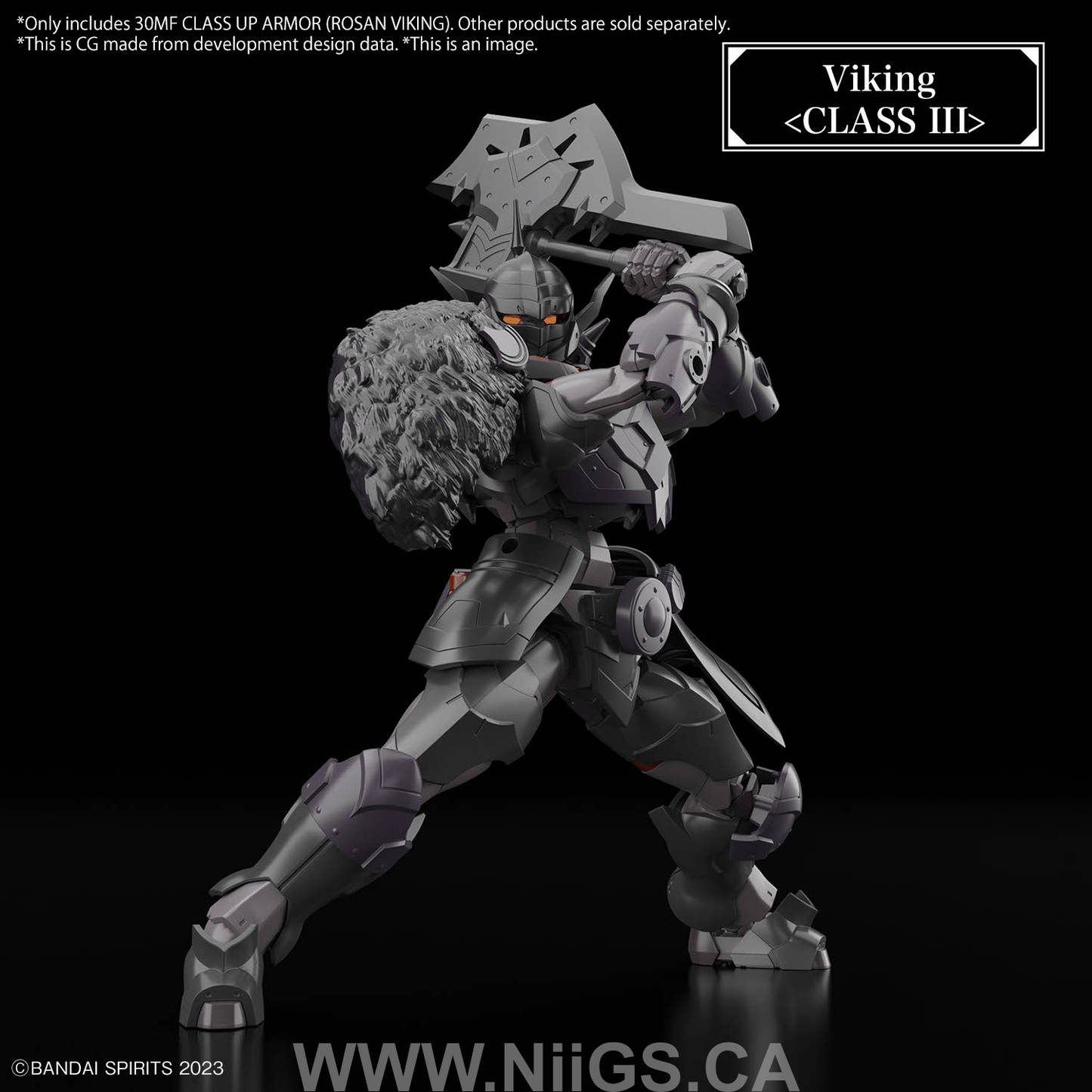 BANDAI Hobby 30MF CLASS UP ARMOR (ROSAN VIKING)