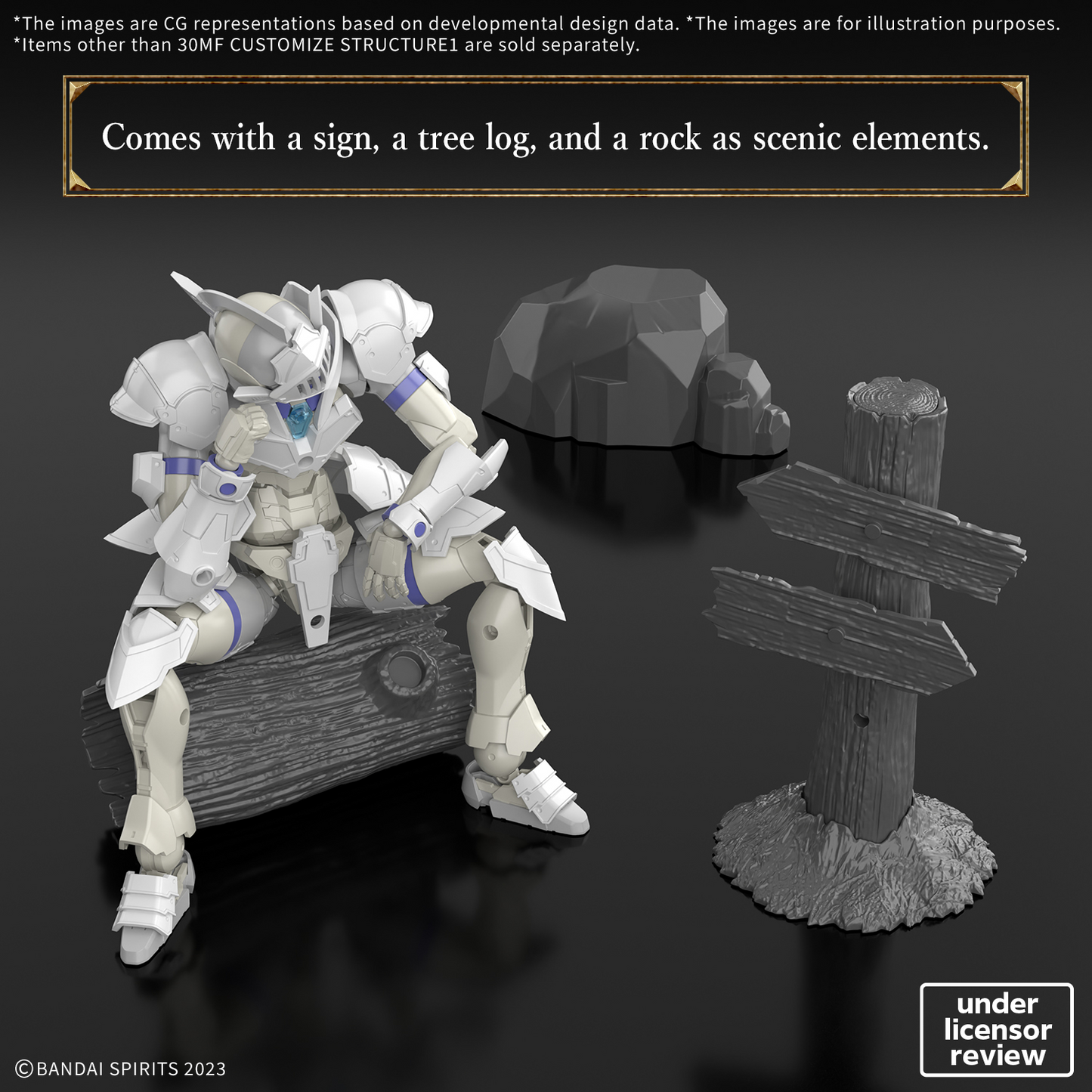 BANDAI HOBBY 30MF CUSTOMIZE STRUCTURE1