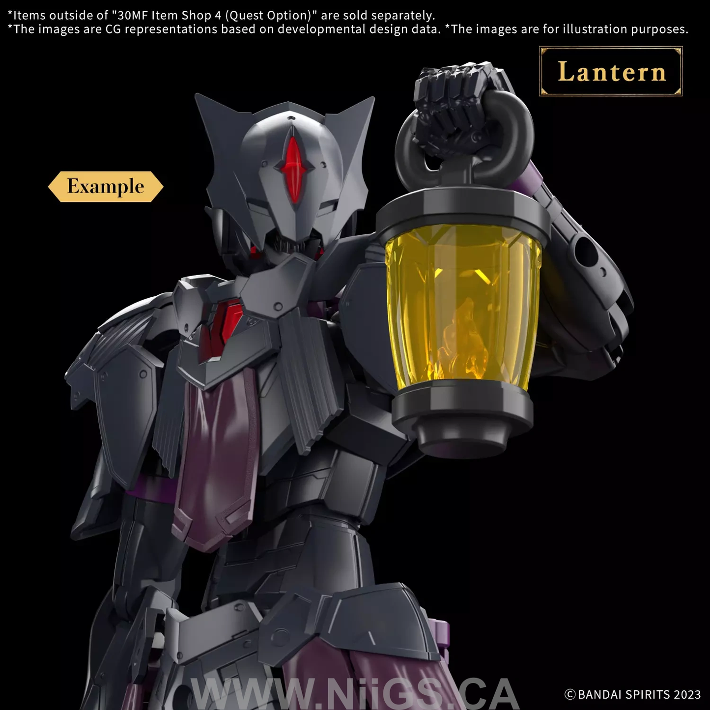 BANDAI HOBBY 30MF ITEM SHOP 4 (QUEST OPTION)