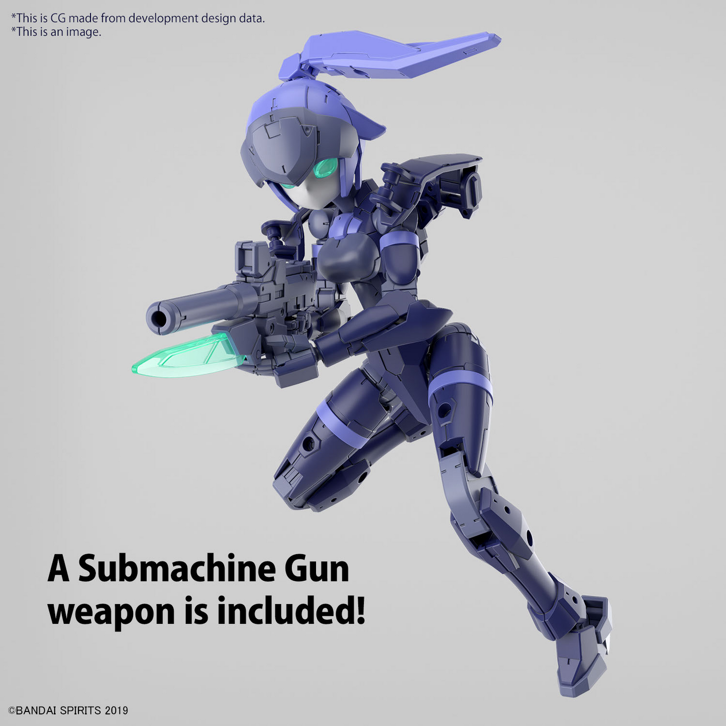 BANDAI 30MM 1/144 EXM-H15B ACERBY (TYPE-B)
