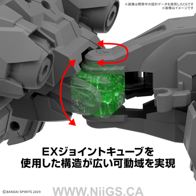BANDAI HOBBY 30MM 1/144 Extended Armament Beast ļ¼EXWILDļ¼