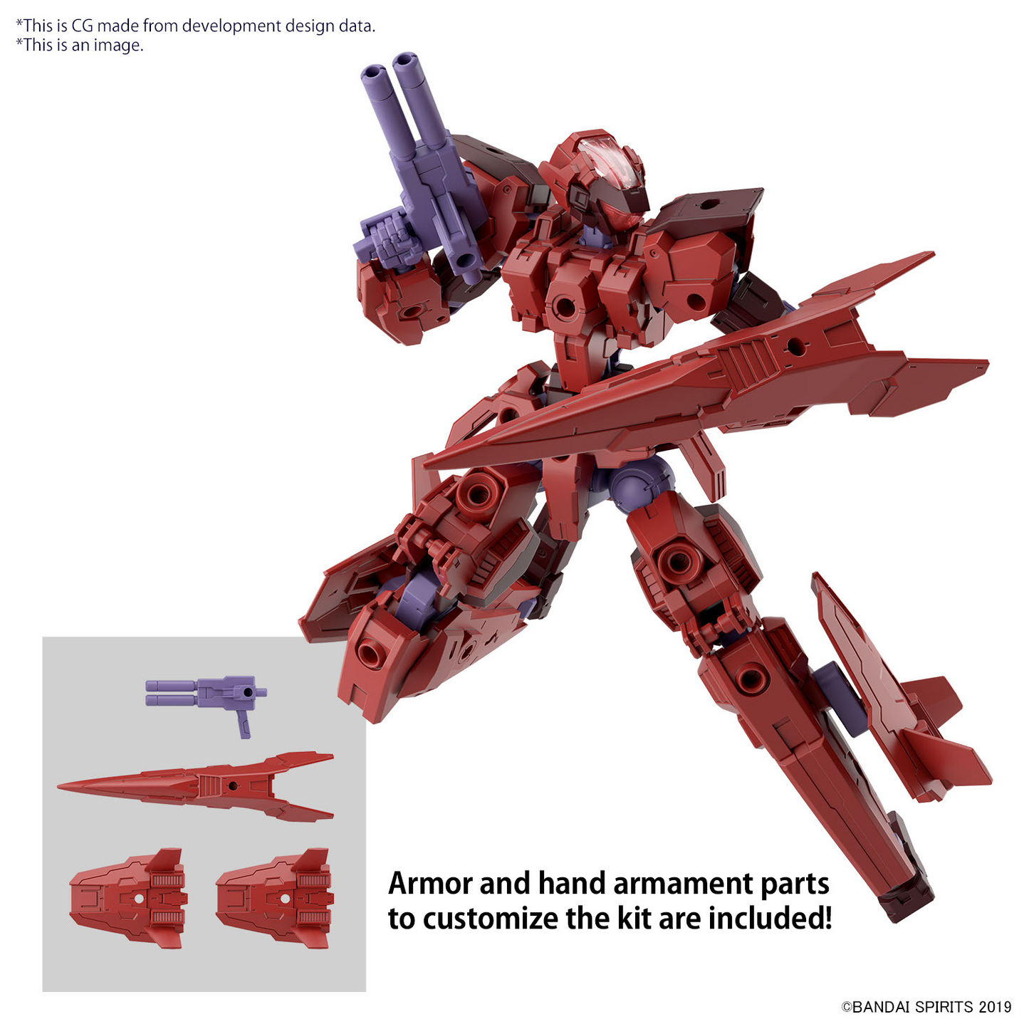 BANDAI 30MM 1/144 eEXM-30 ESPOSSITO γ