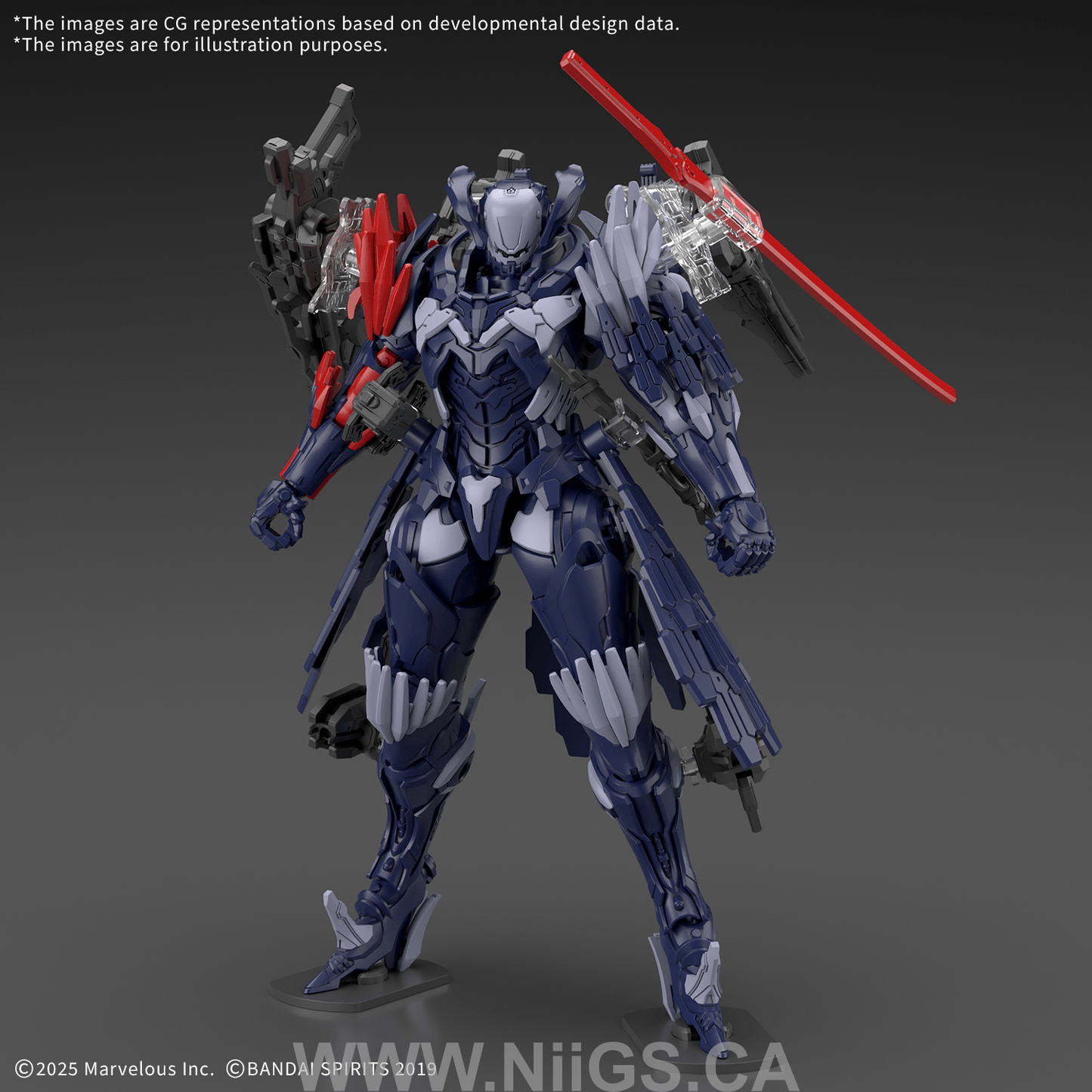 BANDAI HOBBY 30MM DAEMON X MACHINA TS The Unspeakable