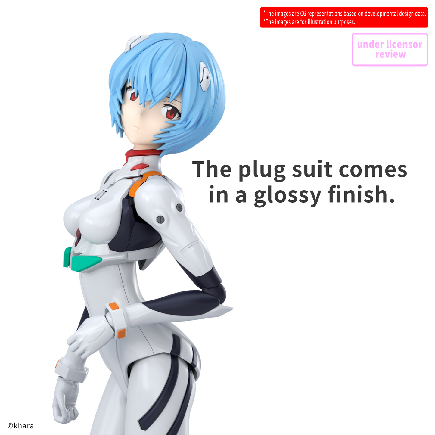 BANDAI HOBBY 30MP REI AYANAMI (PLUG SUIT Ver.)