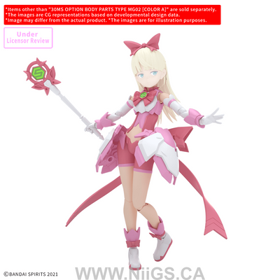 BANDAI HOBBY 30MS OPTION BODY PARTS TYPE MG02 ļ¼»COLOR Aļ¼½