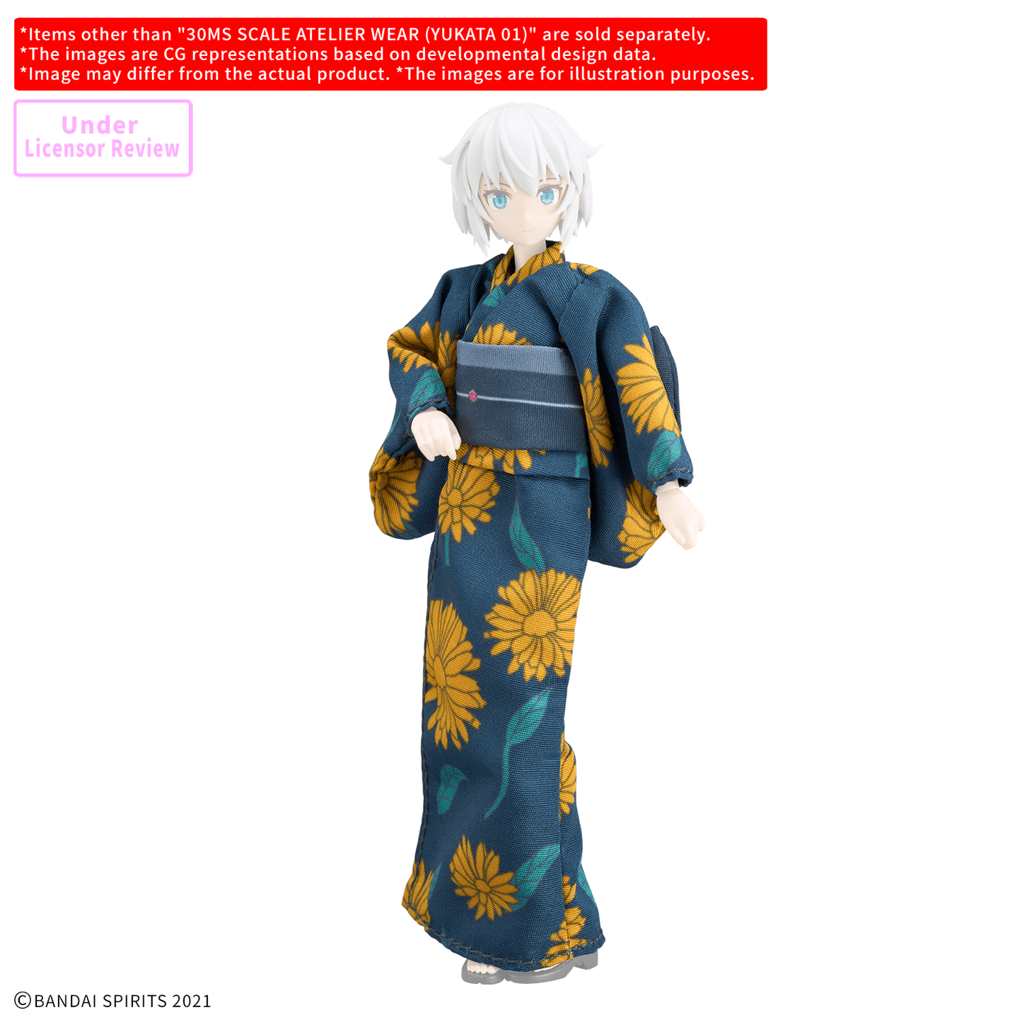 BANDAI HOBBY 30MS SCALE ATELIER WEAR (YUKATA 01)