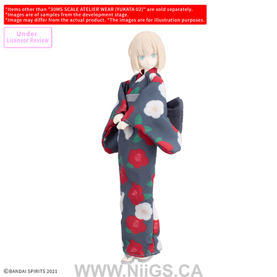 BANDAI HOBBY 30MS SCALE ATELIER WEAR (YUKATA 02)