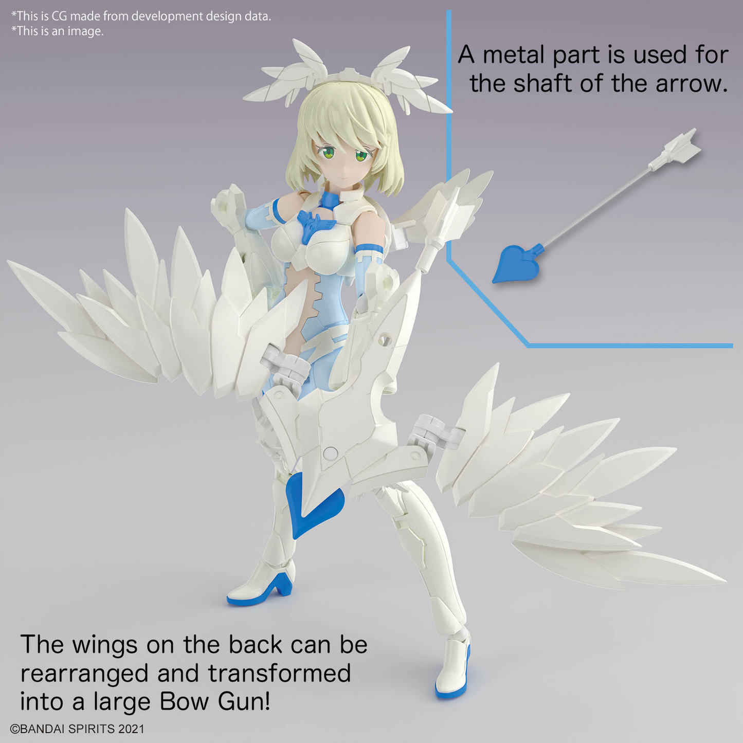 BANDAI Hobby 30MS SIS-Dc88w ELIENE-ELIERICA (ELEGANTE FORM)