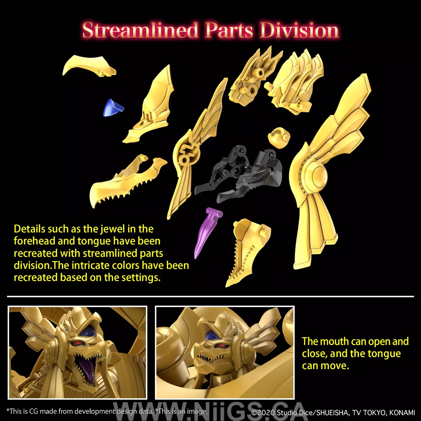 BANDAI Hobby Figure-rise Standard Amplified -EGYPTIAN GOD- THE WINGED DRAGON OF RA