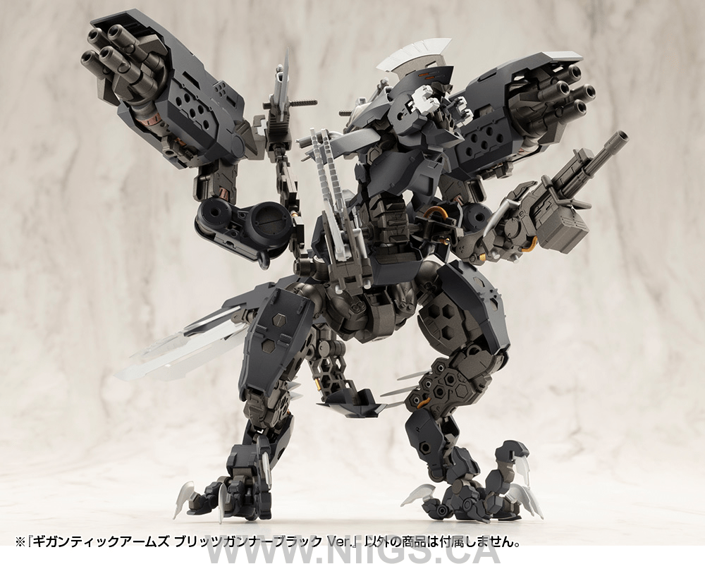 KOTOBUKIYA GIGANTIC ARMS BLITZ GUNNER BLACK Ver.