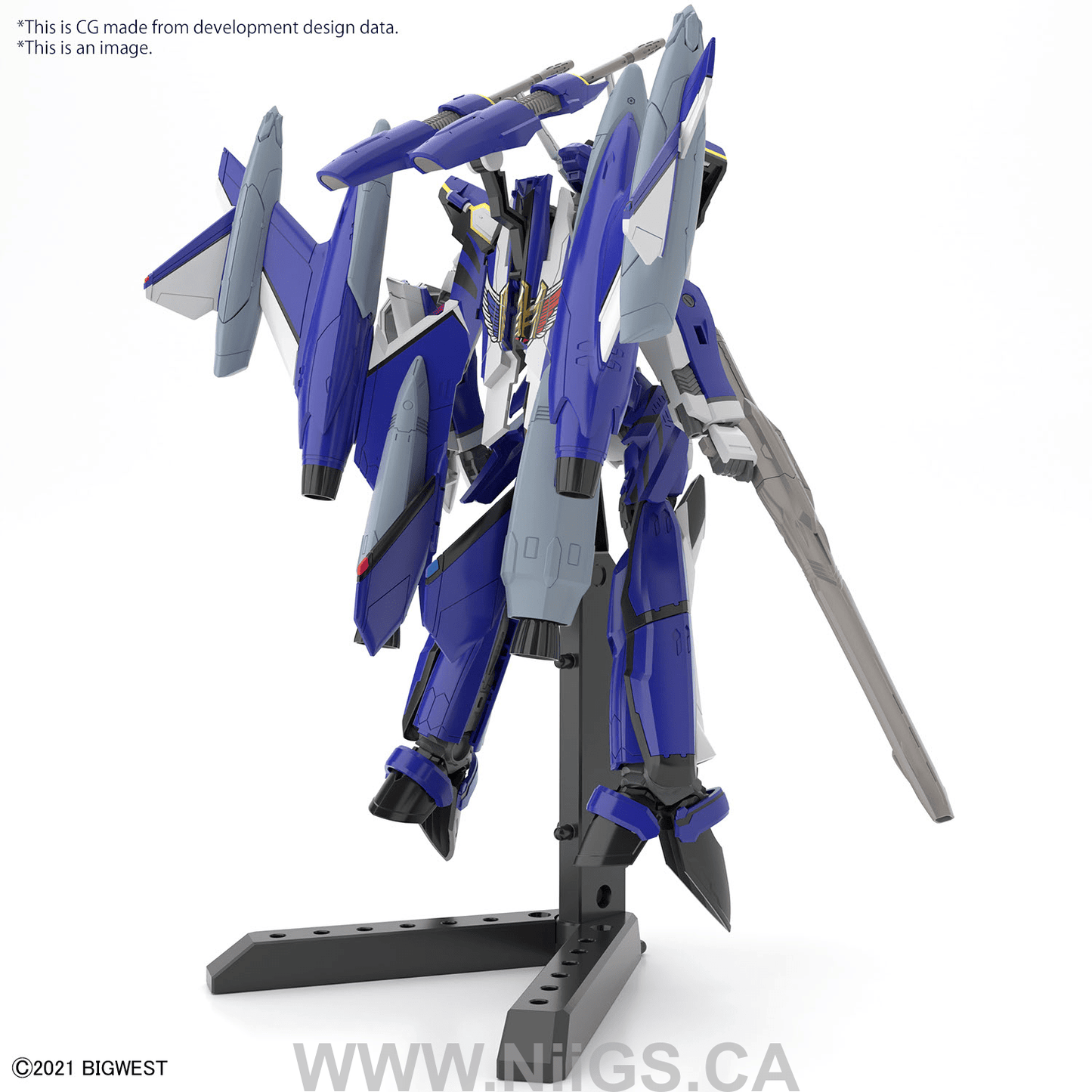 BANDAI HG 1/100 YF-29 DURANDAL VALKYRIE (MAXIMILIAN JENIUS USE) FULL SET PACK