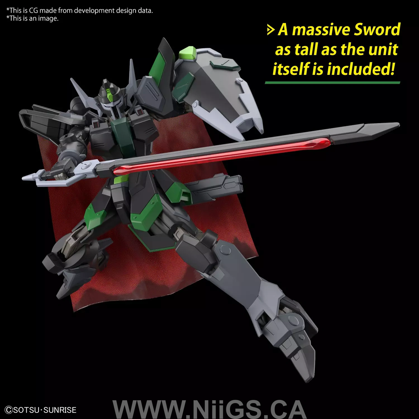 BANDAI Hobby HG 1/144 BLACK KNIGHT SQUAD Rud-ro.A (GRIFFIN ARBALEST CUSTOM)