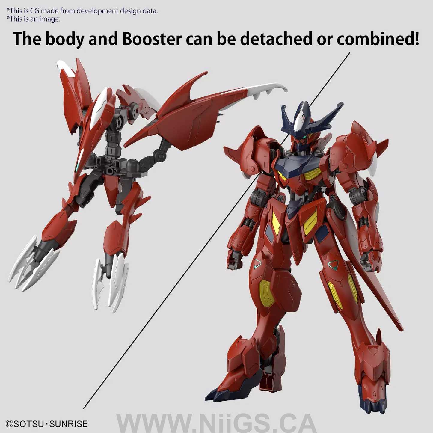 BANDAI Hobby HG 1/144 GUNDAM AMAZING BARBATOS LUPUS