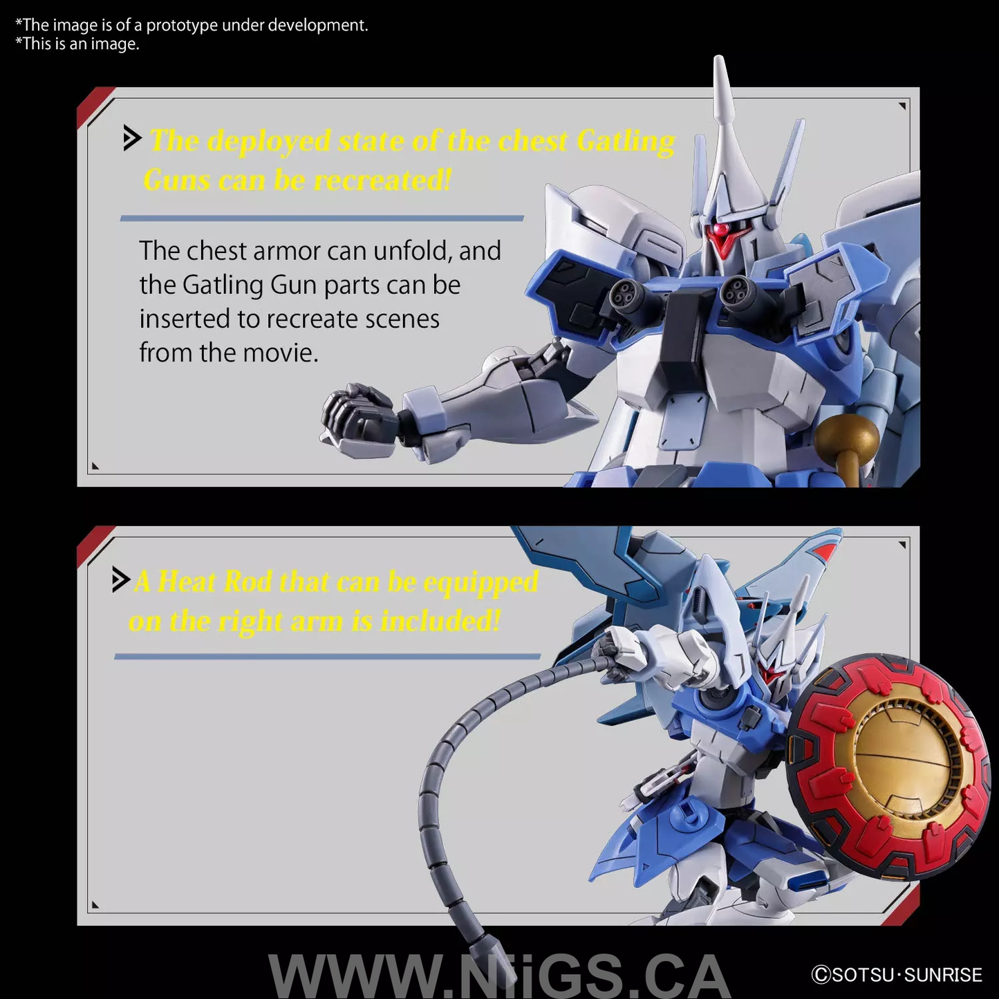 BANDAI Hobby HG 1/144 GYAN Strom (AGNES GIEBENRATH CUSTOM)