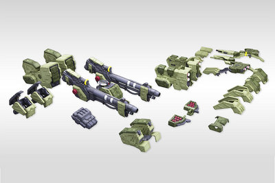 KOTOBUKIYA LIGER ZERO PANZER UNIT MARKING PLUS Ver.