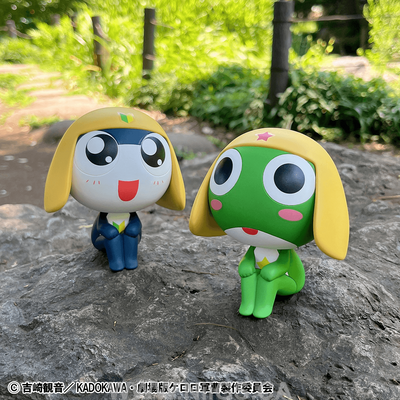 MegaHouse Lookup Sergeant Frog Keroro & Tamama setăwith giftă