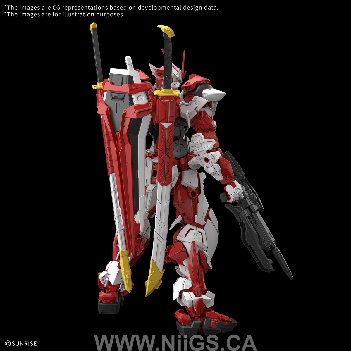 BANDAI HOBBY MG 1/100 GUNDAM LIBERTY ASTRAY RED FRAME