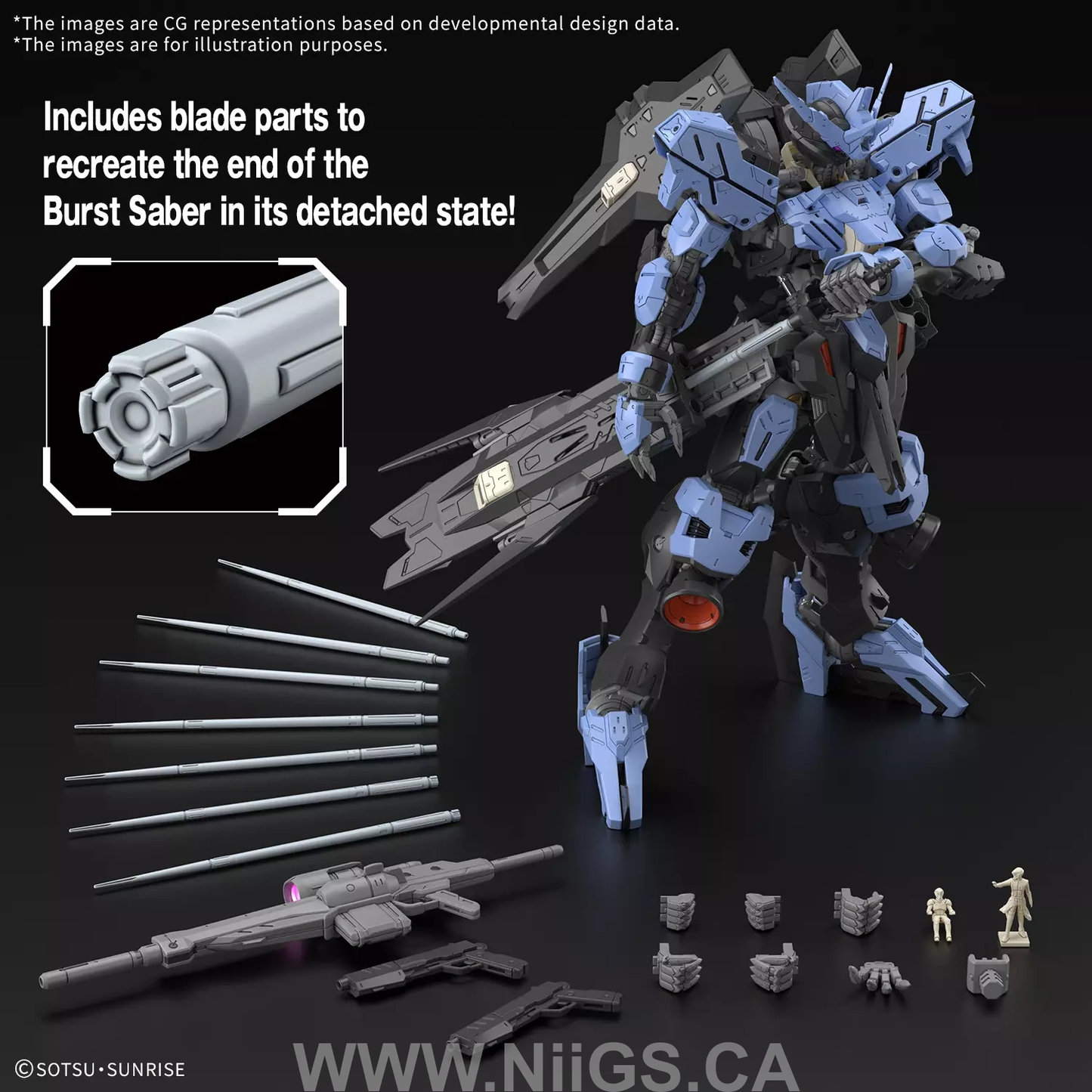 BANDAI HOBBY MG 1/100 GUNDAM VIDAR