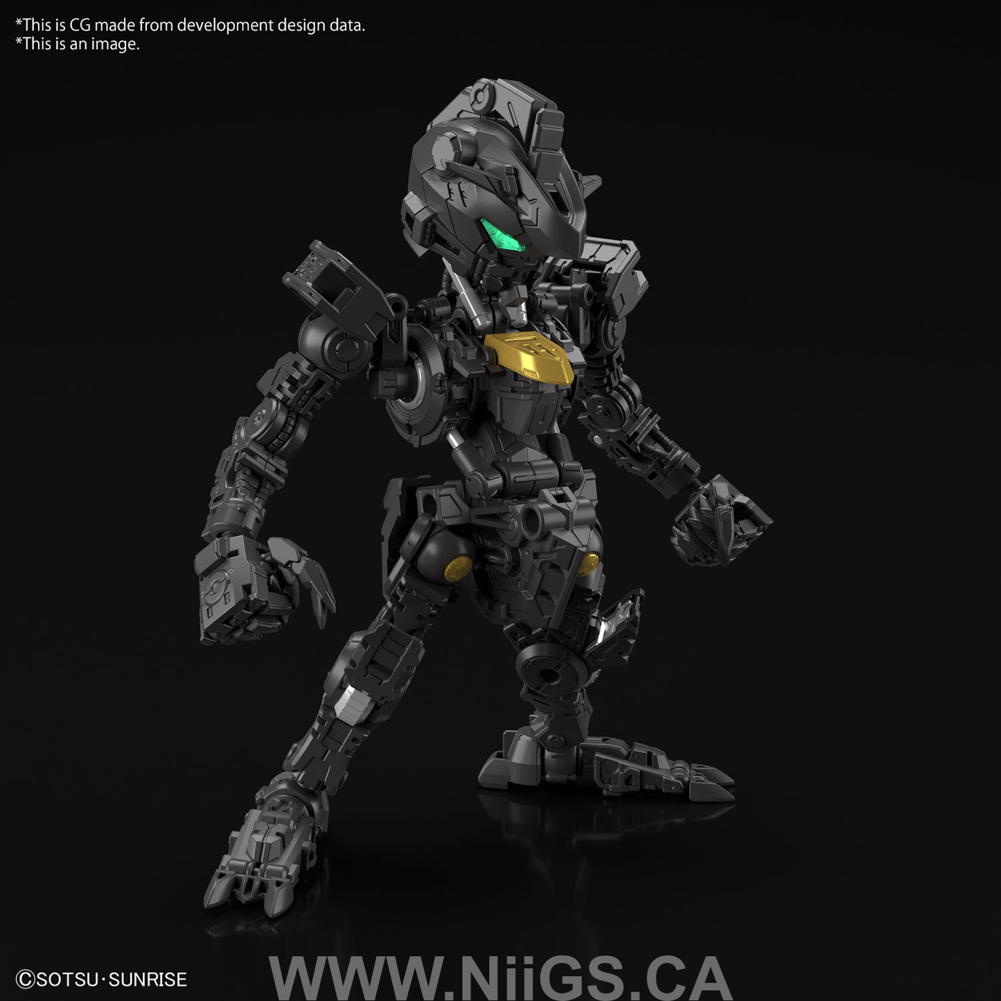 BANDAI MGSD GUNDAM BARBATOS