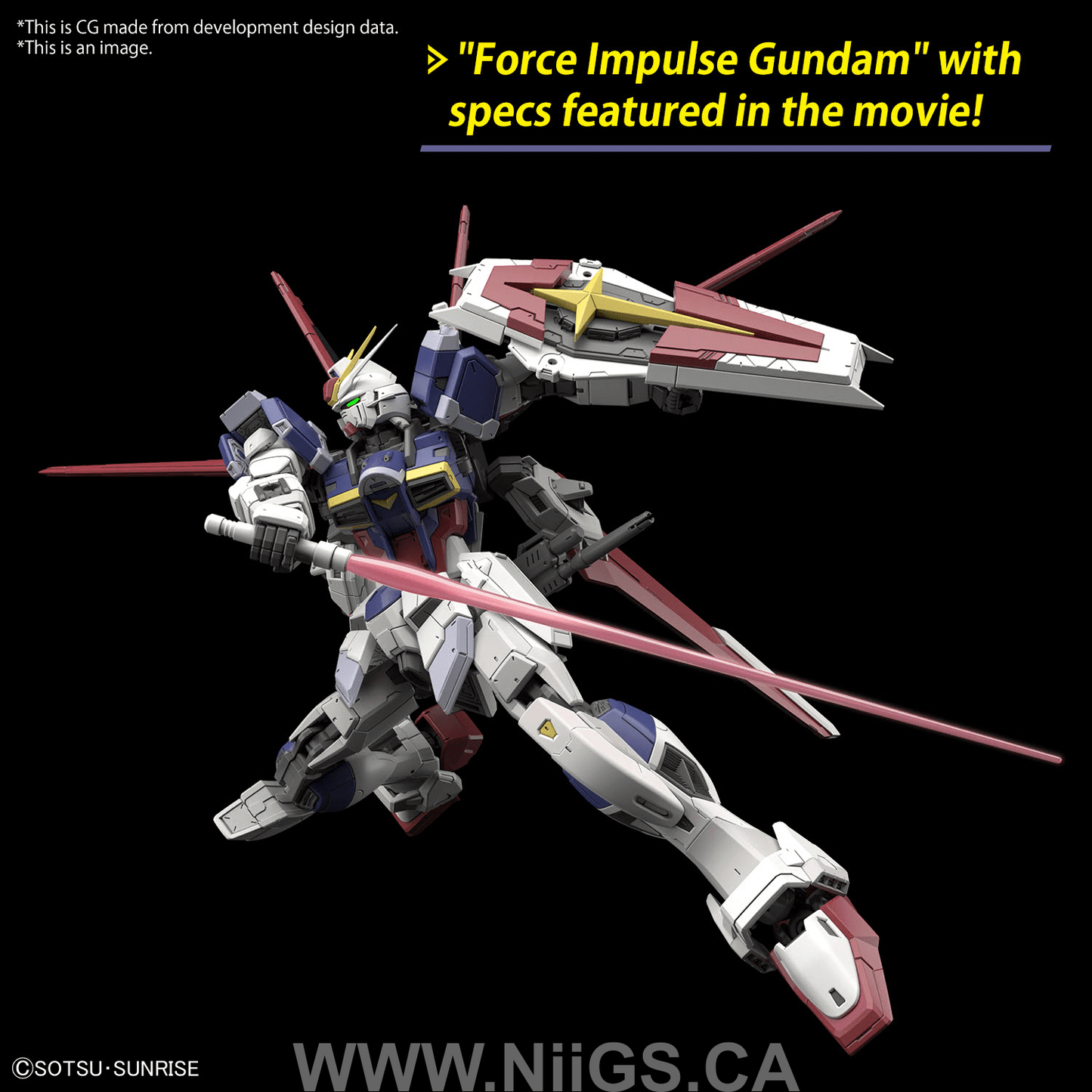BANDAI Hobby RG 1/144 #39 FORCE IMPULSE GUNDAM Spec II