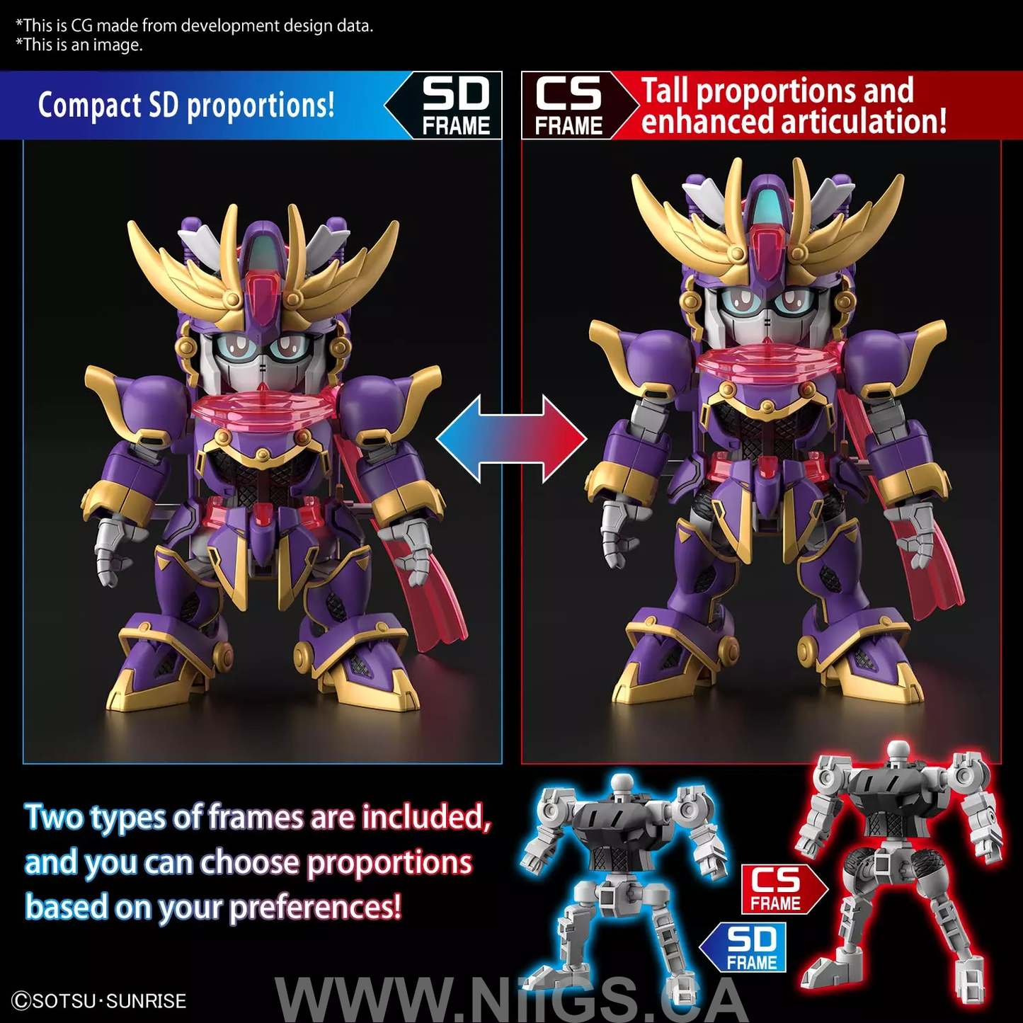 BANDAI SD GUNDAM CROSS SILHOUETTE F-KUNOICHI KAI