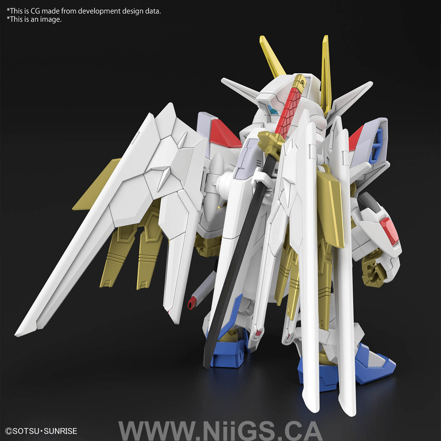 BANDAI Hobby SD GUNDAM CROSS SILHOUETTE MIGHTY STRIKE FREEDOM GUNDAM