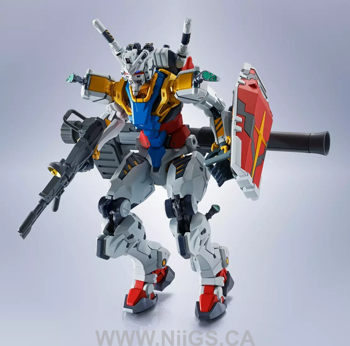 TAMASHII NATIONS WHITE GUNDAM "GUNDAM", TAMASHII NATIONS METAL ROBOT SPIRITS