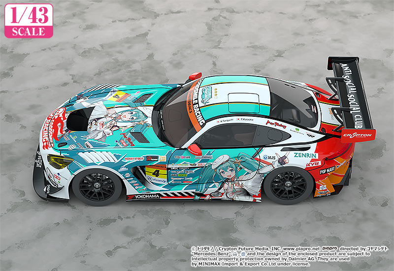 GOODSMILE RACING 1/43 Good Smile Hatsune Miku AMG 2023 Season Opening Ver.