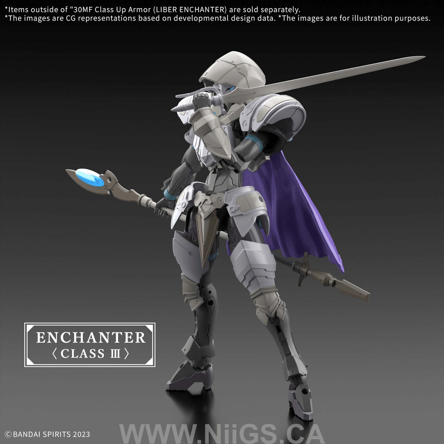 BANDAI HOBBY 30MF CLASS UP ARMOR (LIBER ENCHANTER)