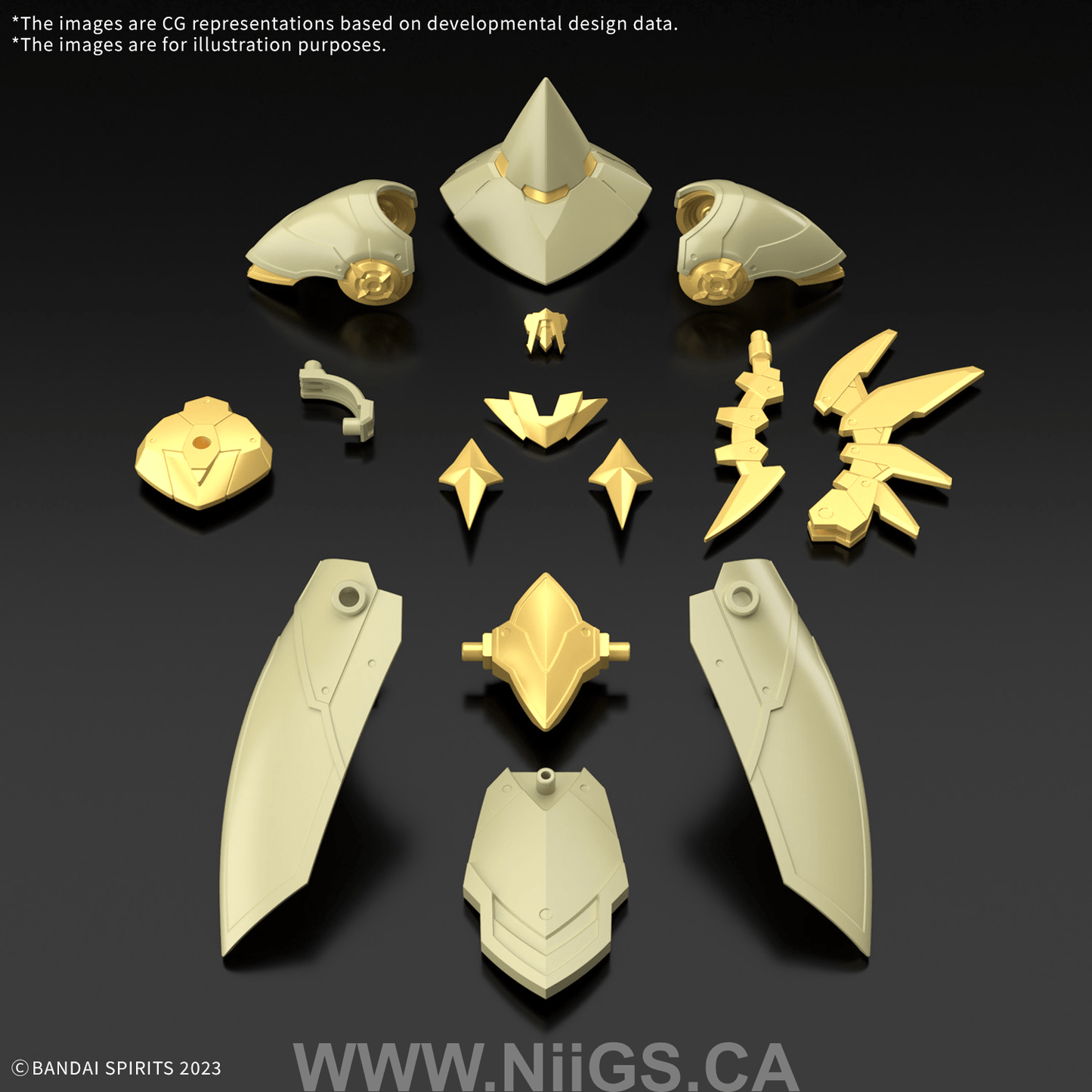 BANDAI HOBBY 30MF CLASS UP ARMOR (LIBER SORCERER)