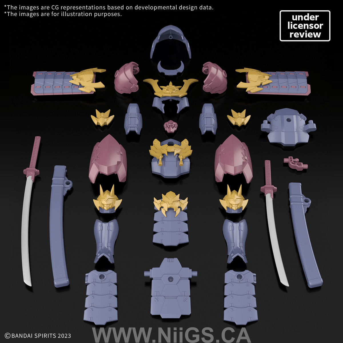 BANDAI HOBBY 30MF CLASS UP ARMOR METEORIC IRONSHOGUN