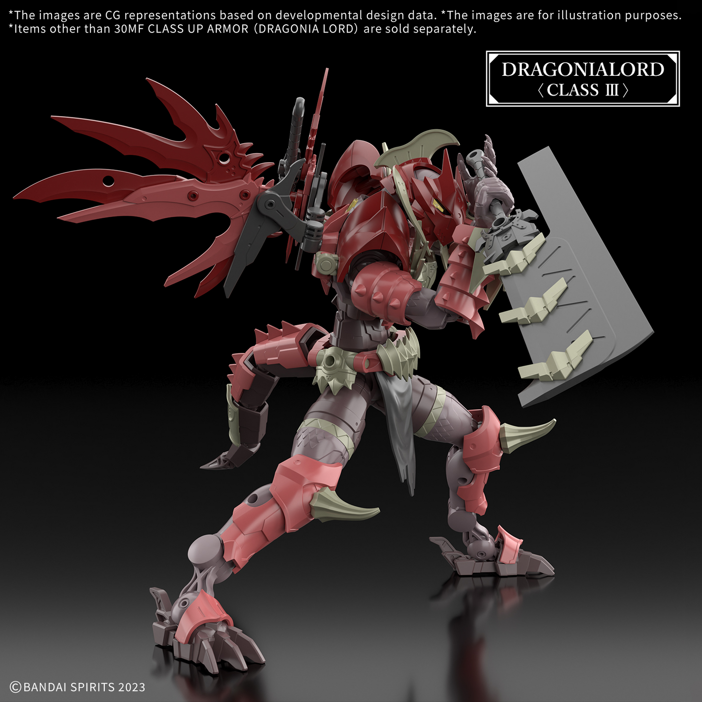 BANDAI HOBBY 30MF CLASS UP ARMOR (DRAGONIA LORD)