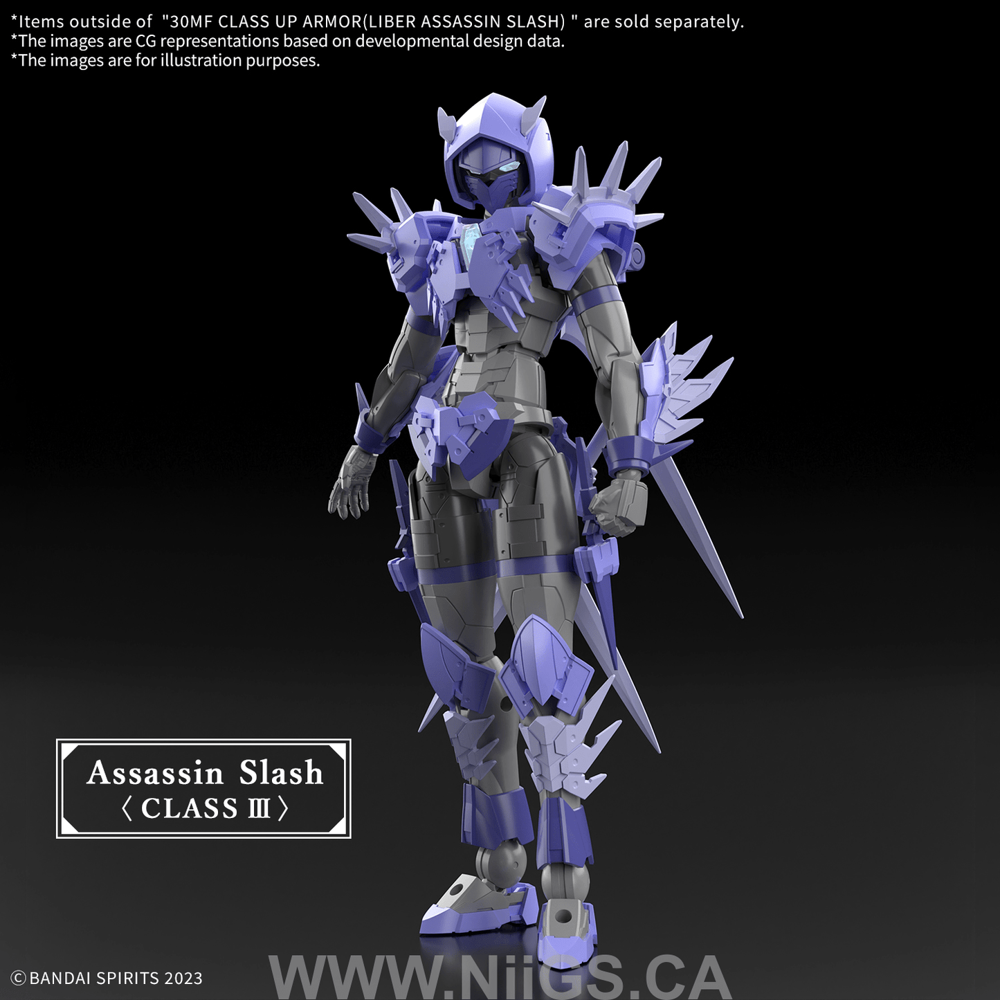 BANDAI HOBBY 30MF CLASS UP ARMOR(LIBER ASSASSIN SLASH)