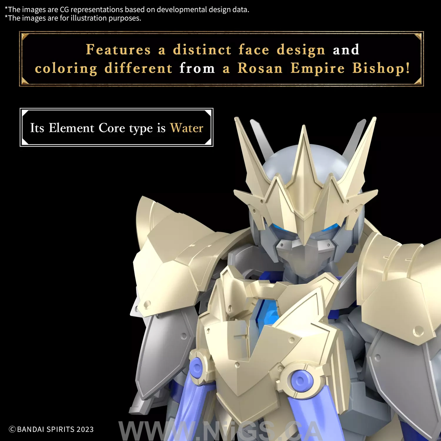 BANDAI Hobby 30MF CLASS UP ARMOR (LIBER BISHOP)