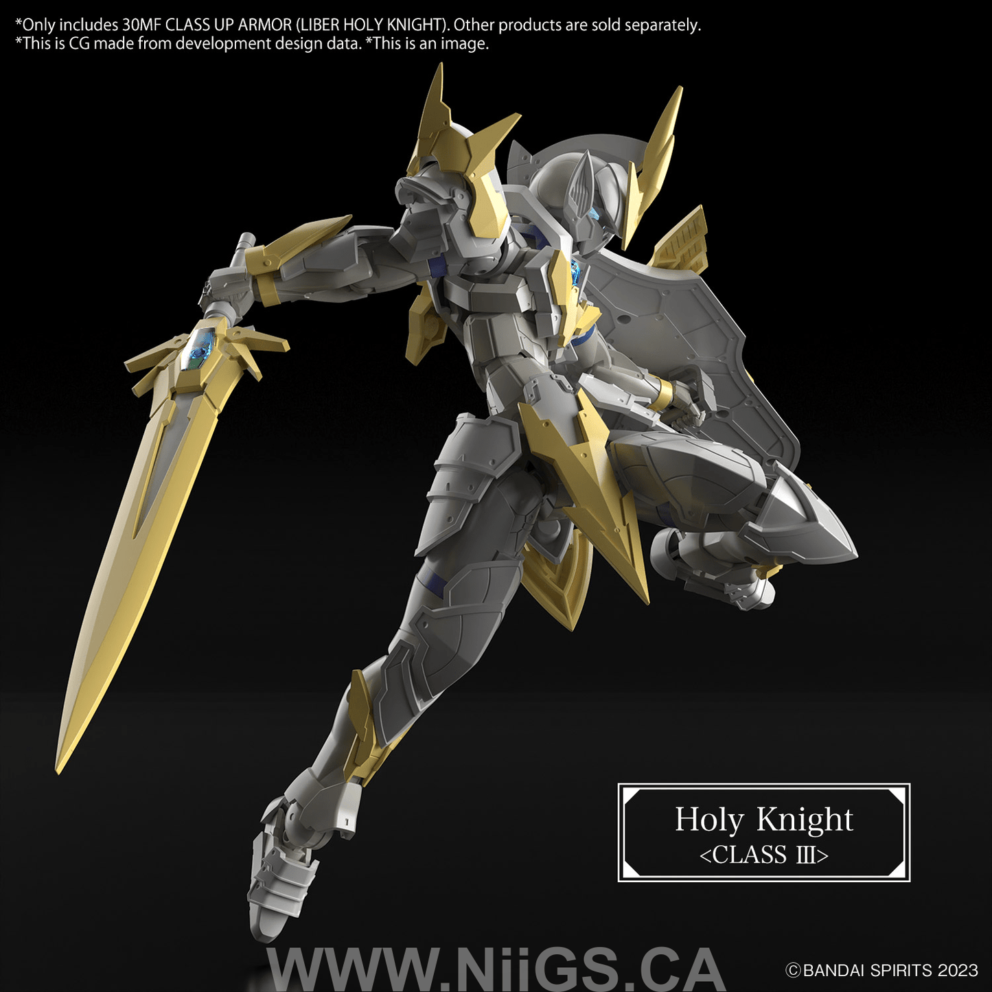 BANDAI Hobby 30MF CLASS UP ARMOR (LIBER HOLY KNIGHT)