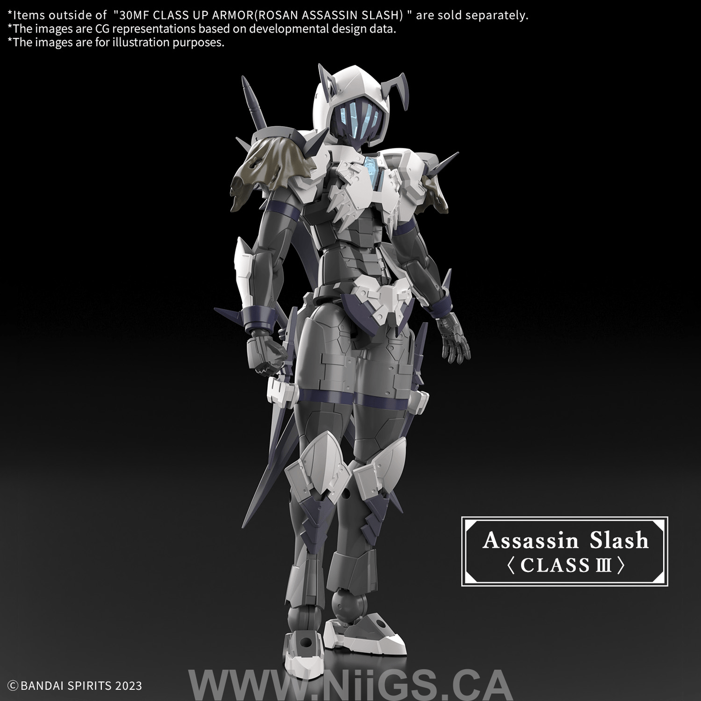 BANDAI HOBBY 30MF CLASS UP ARMOR(ROSAN ASSASSIN SLASH)