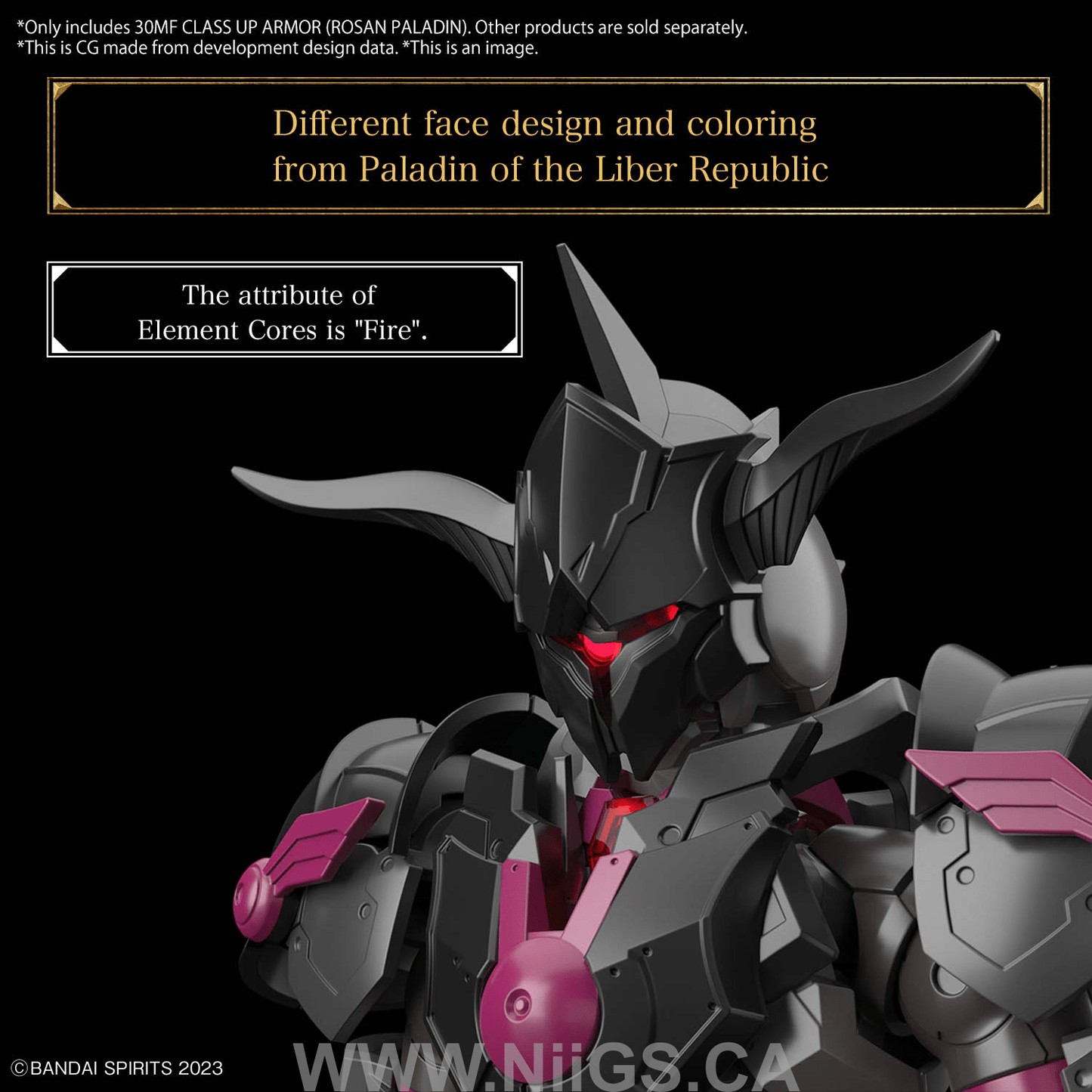 BANDAI Hobby 30MF CLASS UP ARMOR (ROSAN PALADIN)
