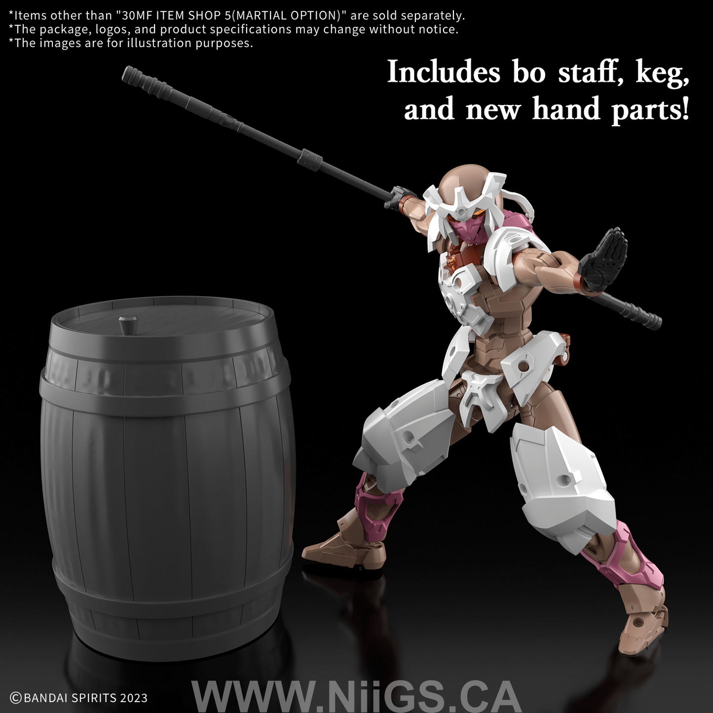 BANDAI HOBBY 30MF ITEM SHOP 5 (MARTIAL OPTION)