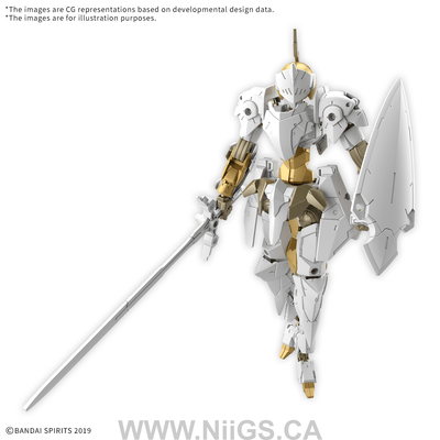 BANDAI Hobby 30MM 1/144 EXM-A9rk SPINATIO (ROYAL KNIGHT TYPE)