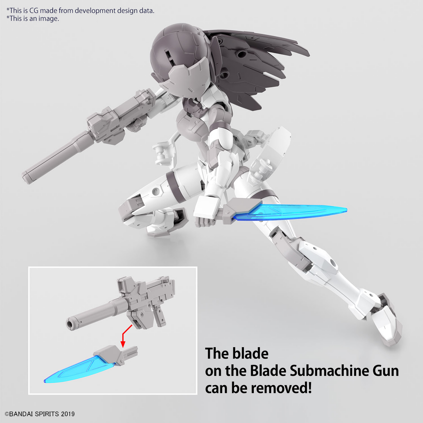 BANDAI 30MM 1/144 EXM-H15C ACERBY (TYPE-C)