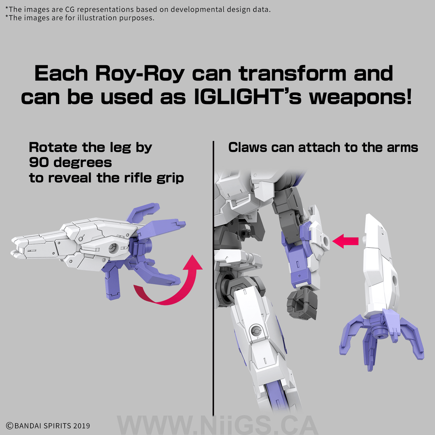 BANDAI HOBBY 30MM 1/144 eEXM-40 IGLIGHT 01